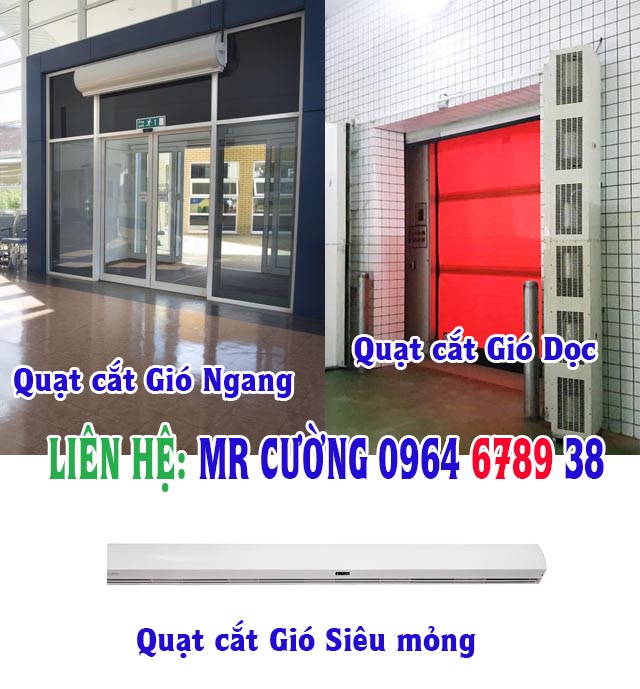 Các kiểu quạt cắt gió thường được sử dụng tại việt nam